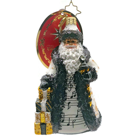 Christopher Radko Musical Merriment Santa Claus Gifts Christmas Decor Ornament - Picture 1 of 11